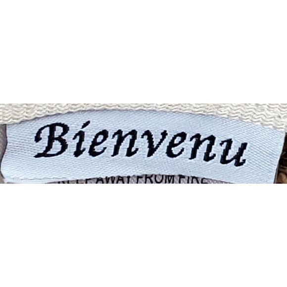 Bienvenu Natural Straw Hat Wide Brim Tan Beach Outdoor Vacation Summer Pool - Picture 6 of 8